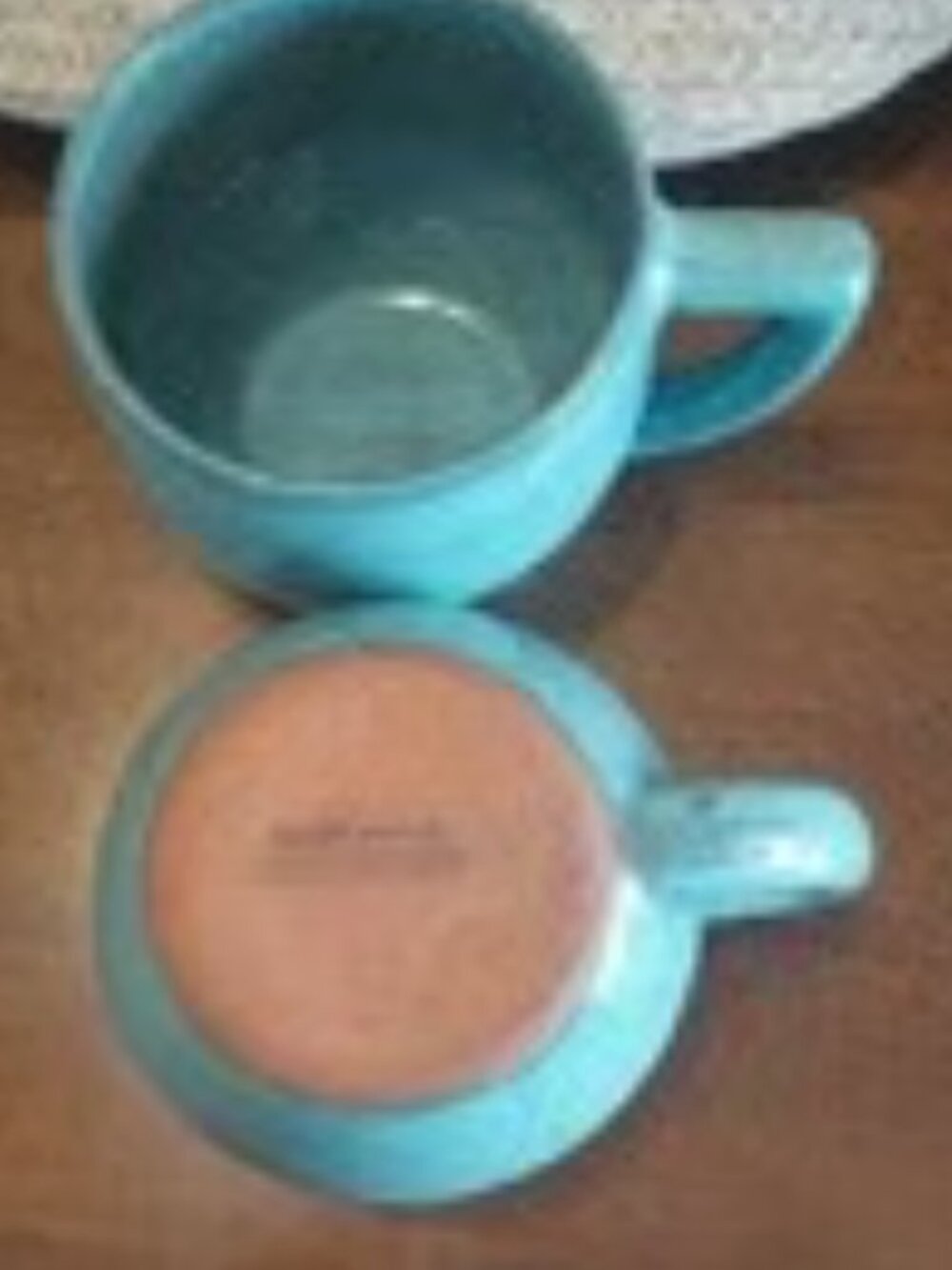 Two Sublime Pottery Mugs- Handcrafted By Portuguese Artisans